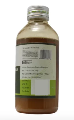 ASHTANGA AYURVEDICS Dhanwantharam Kuzhambu .Ashtanga - 200Ml