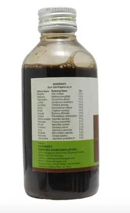 ASHTANGA AYURVEDICS Drakshadi Kashayam - Ashtanga - 200Ml