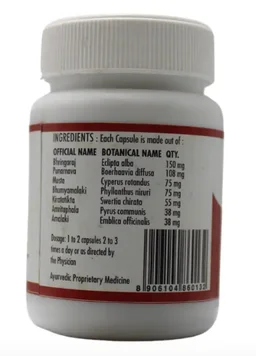 ASHTANGA AYURVEDICS Hepagen Capsules Ashtanga - 40Capsule