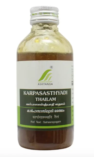 ASHTANGA AYURVEDICS Karpasasthyadi Thailam Ashtanga - 200Ml