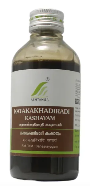 ASHTANGA AYURVEDICS Katakakhadiradi Kashayam Ashtanga - 200ml