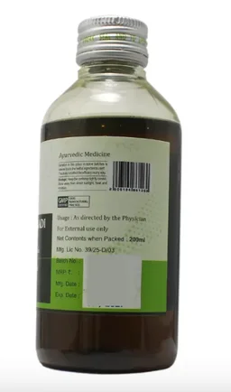 ASHTANGA AYURVEDICS Kottamchukkadi Thailam Ashtanga - 200ML