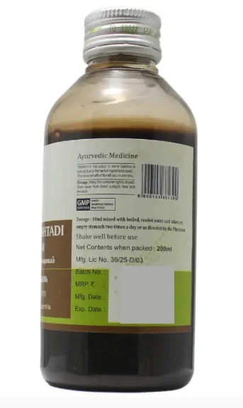 ASHTANGA AYURVEDICS Maha Manjishtadi Kashayam Ahtanga - 200Ml