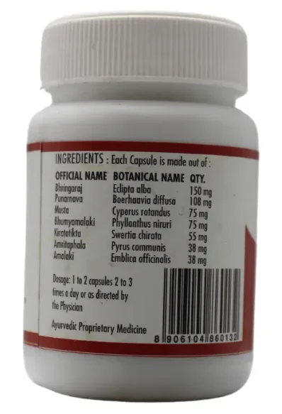 ASHTANGA AYURVEDICS Mehani Capsules Ashtanga - 40Capsule