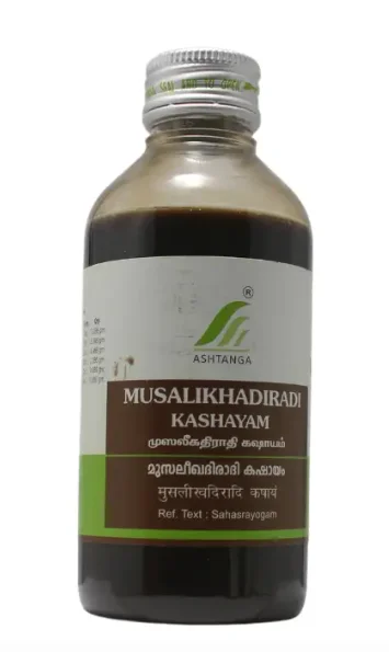 ASHTANGA AYURVEDICS Musalikhadiradi Kashayam Ashtanga - 200ml