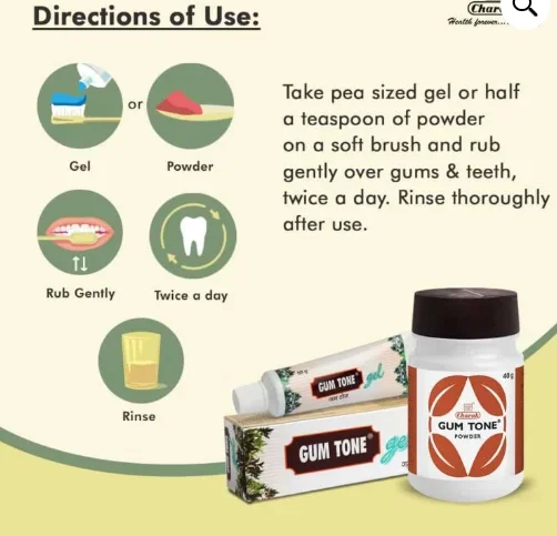 CHARAK Gum Tone Gel - Charak - 50gm