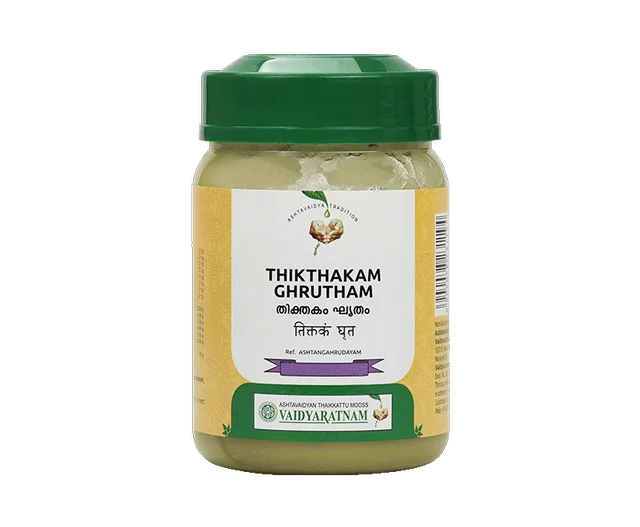 VAIDYARATHNAM Thikthakam Ghrutham - Vaidyaratnam - 150Gm