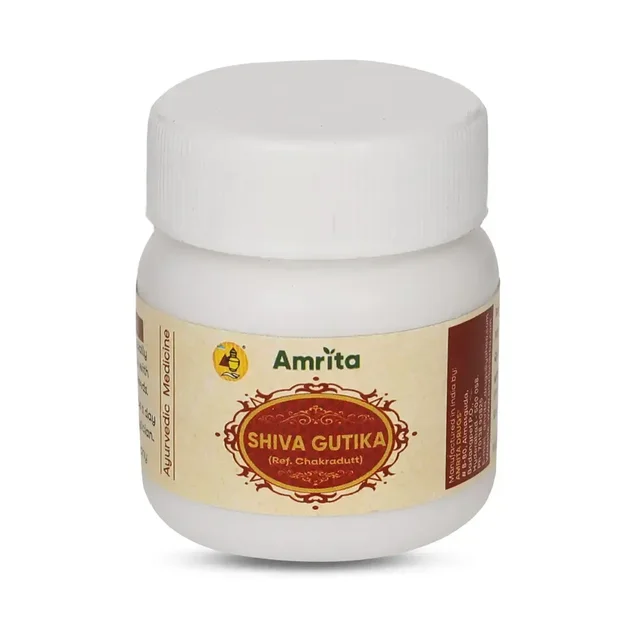 AMRITA DRUGS Shiva Gutika Tablet - Amrita - 60 Tablet