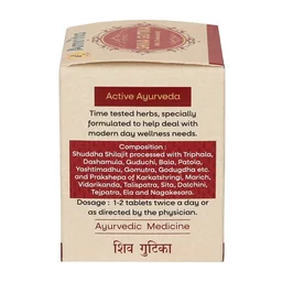 AMRITA DRUGS Shiva Gutika Tablet - Amrita - 60 Tablet