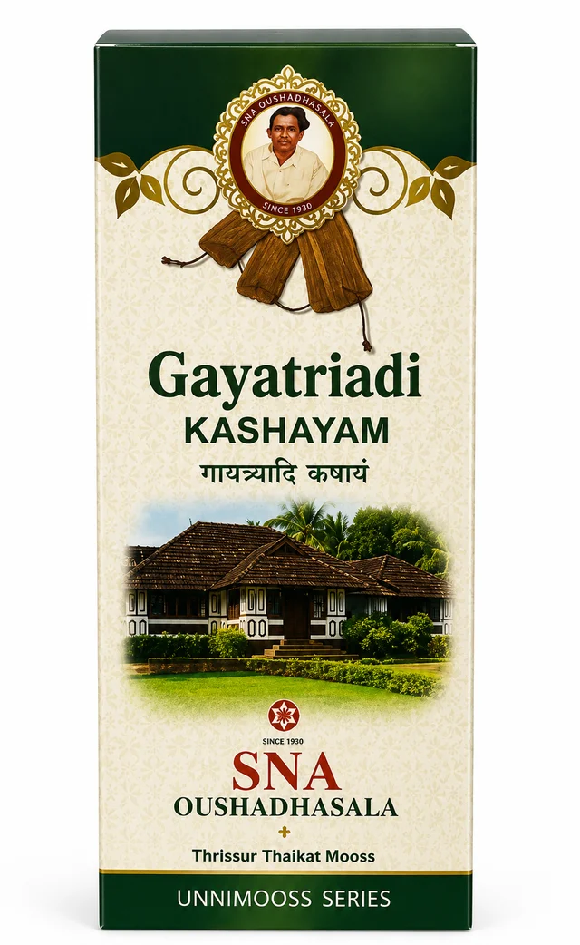SNA OUSHADHASALA PVT Gayatriadi Kashayam - Sna - 200Ml