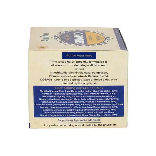 AMRITA DRUGS Sinarid Capsule - Amrita - 100 Capsule
