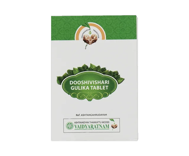 VAIDYARATHNAM Dooshivishari Gulika Tablet - Vaidyaratnam - 100 Tablets