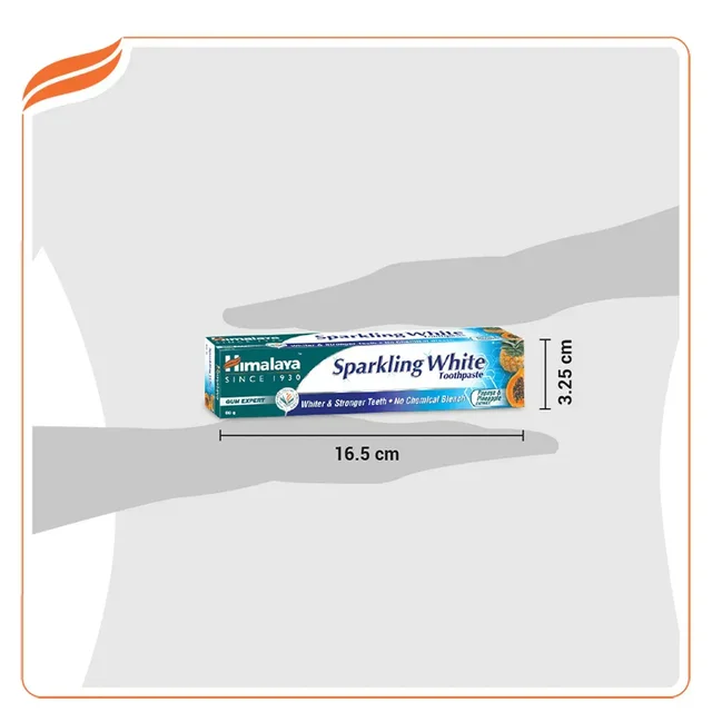 HIMALAYA PHARMACY Sparkling White Toothpaste - Himalaya - 150g