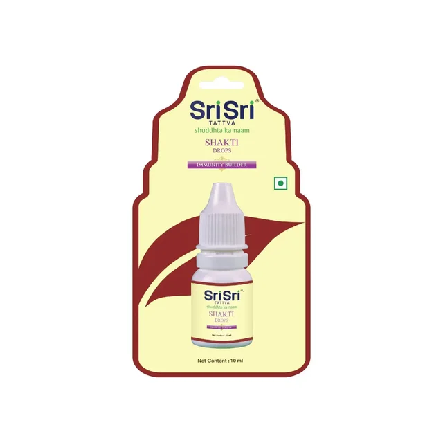SRI SRI AYURVEDA Shakthi Drops - Sri Sri - 10Ml