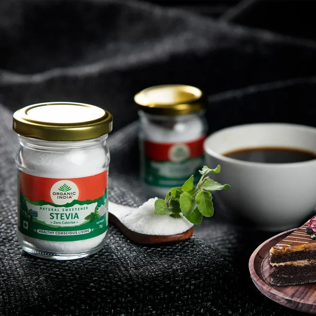 ORGANIC INDIA Stevia - Organic - 25S