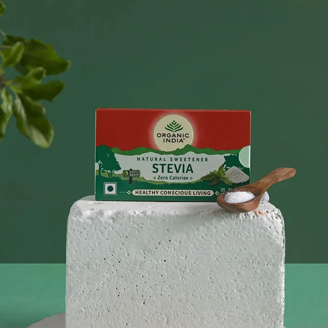 ORGANIC INDIA Stevia - Organic - 25S