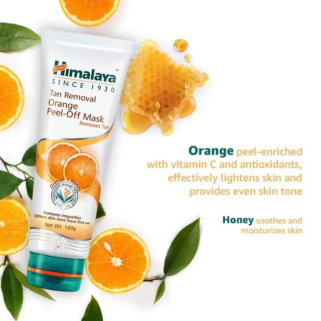 HIMALAYA PHARMACY Tan Removal Orange Peel Of Mask - Himalaya - 100g