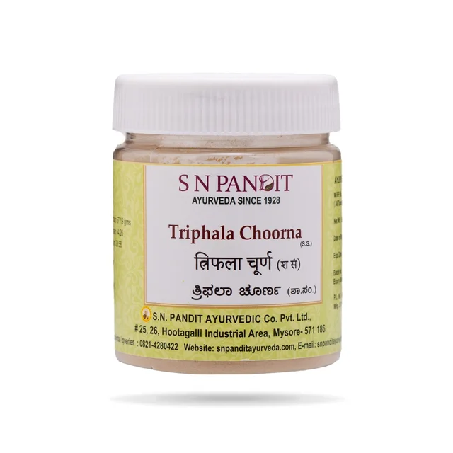 S.N.PANDIT Triphala Churna - S.N.Pandit - 500gm