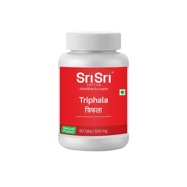 SRI SRI AYURVEDA Triphala Tablet - Sri Sri - 60 Tablets