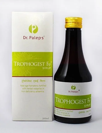 DR.PALEP'S MEDICAL Trophogest Fe Syrup - Dr. Pale - 200Ml