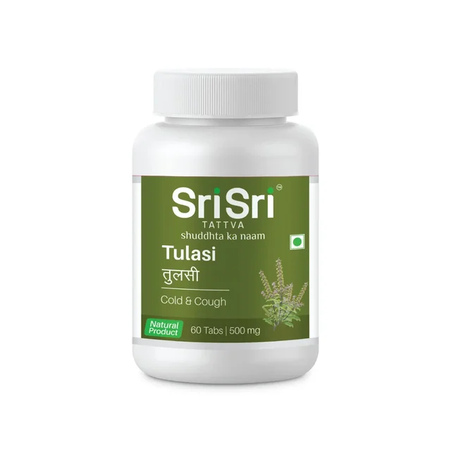 SRI SRI AYURVEDA Tulasi Tablet - Sri Sri - 60 Tablets