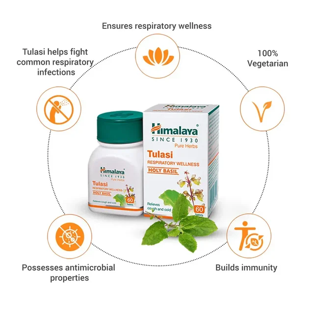 HIMALAYA DRUGS Tulasi Tablet - Himalaya - 60Tablet