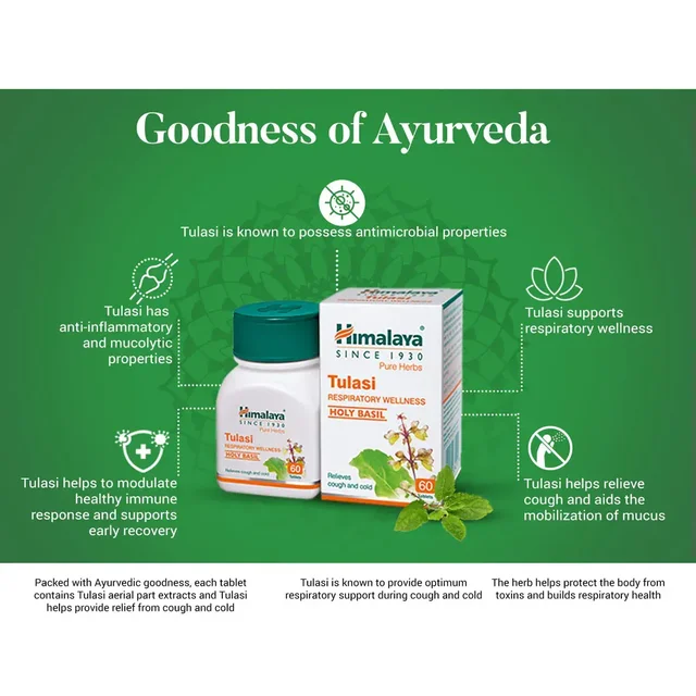 HIMALAYA DRUGS Tulasi Tablet - Himalaya - 60Tablet