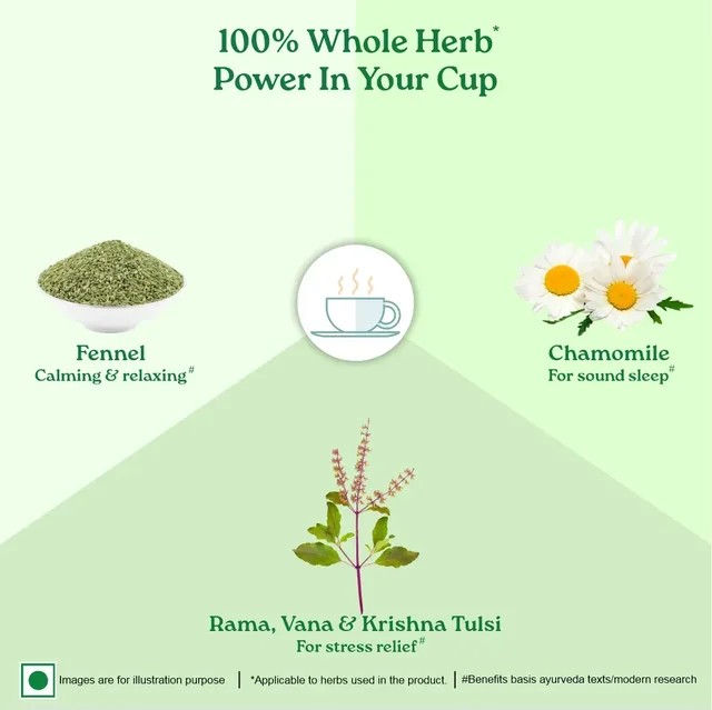 ORGANIC INDIA Tulsi Honey Chamomile - Organic - 25Bags
