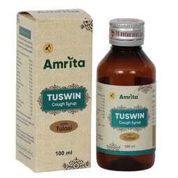 AMRITA DRUGS Tuswin Syrup - Amrita - 100Ml