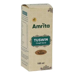 AMRITA DRUGS Tuswin Syrup - Amrita - 100Ml