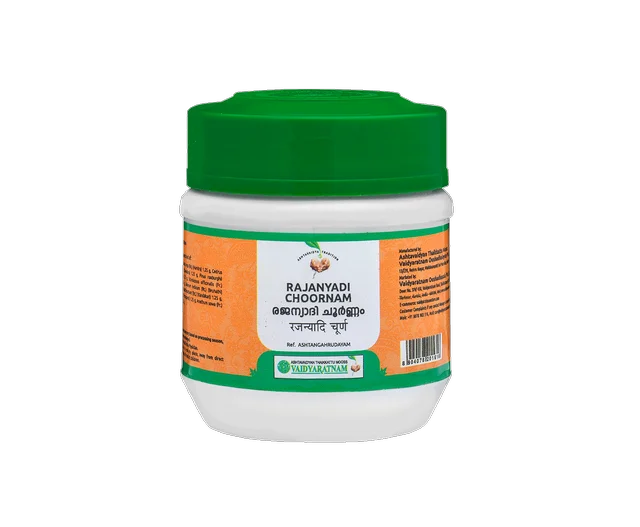 VAIDYARATHNAM Rajanyadi Choorna - Vaidyaratnam - 50Gm