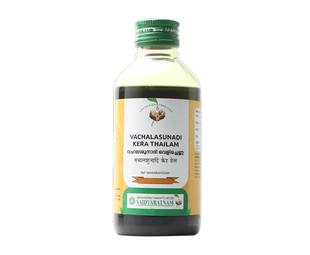 VAIDYARATHNAM Vachalasunadi Kera Tail - Vaidyaratnam - 200Ml