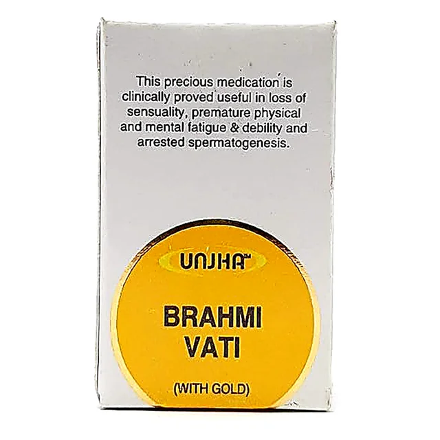 UNJHA Brahmi Vati(Gold) - 30 Tablets