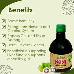 KUDOS AYURVEDA Noni Juice - Kudos - 500Ml