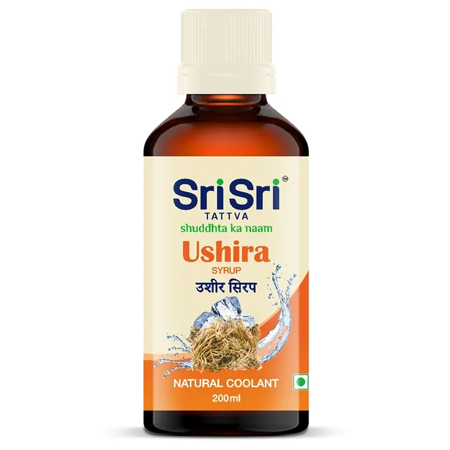 SRI SRI AYURVEDA Ushira Syrup - Sri Sri - 200Ml
