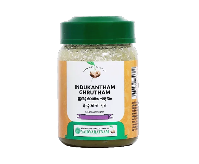 VAIDYARATHNAM Indukantham Ghrutham - Vaidyaratnam - 150Gm