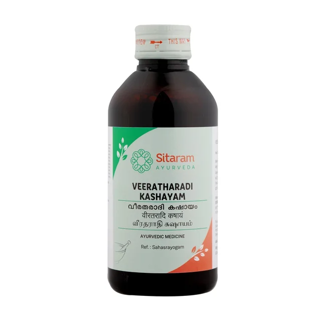 SITARAM AYURVEDA Veeratharadi Kashayam -Sitaram - 200Ml