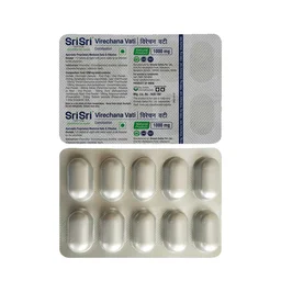 SRI SRI AYURVEDA Virechana Vati Tablet - Sri Sri - 10 Tablets
