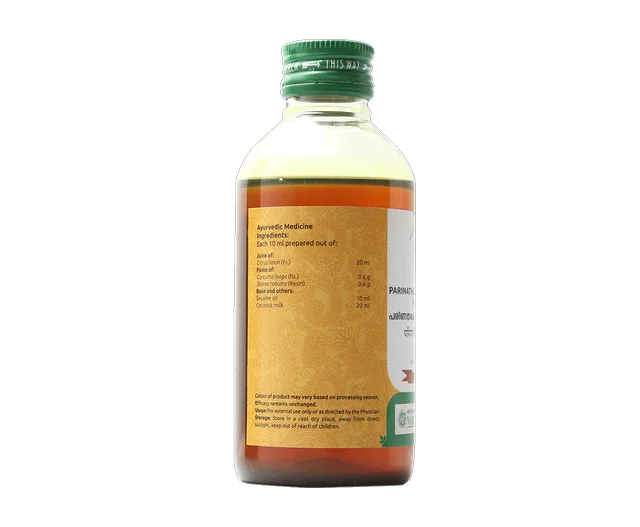 VAIDYARATHNAM Parinathakereeksheeradi Tail - Vaidyaratnam - 200Ml