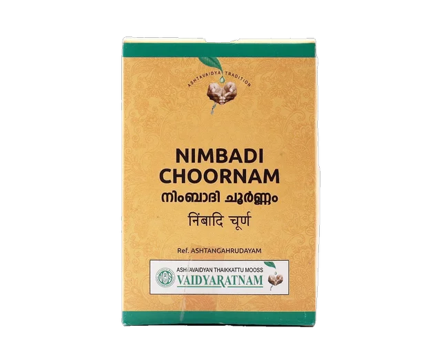 VAIDYARATHNAM Nimbadi Choornam - Vaidyaratnam - 50Gm