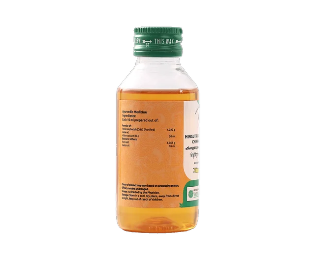 VAIDYARATHNAM Hinguthrigunam Tail Chikkanapakam - Vaidyaratnam - 100Ml