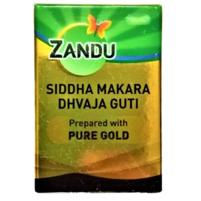 ZANDU PHARMACEUTICAL Siddha Makaradhvaja Guti - Zandu - 10 Tablets