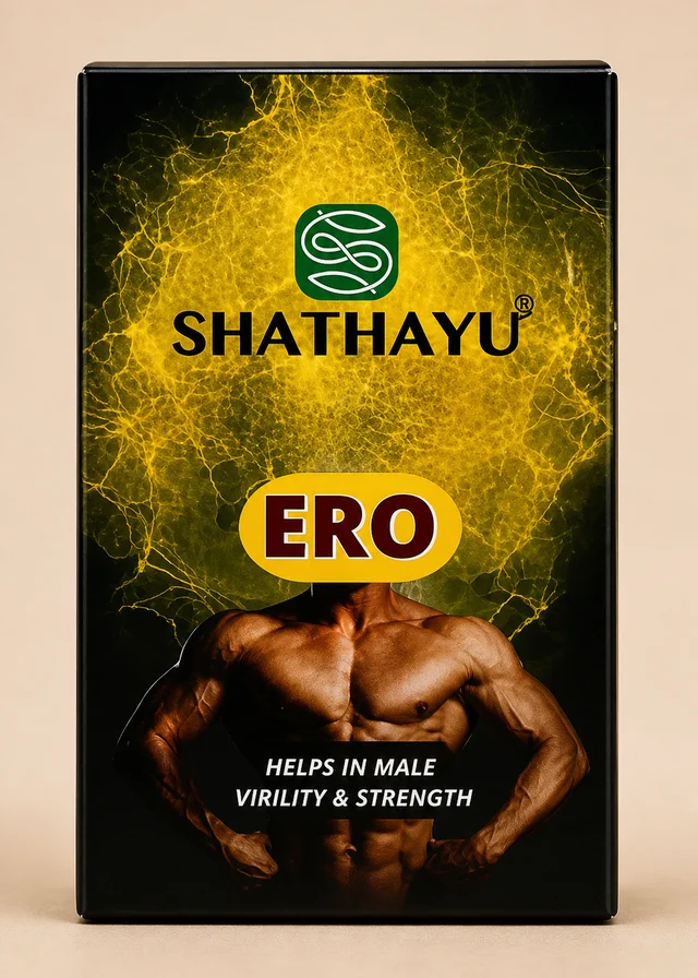 SHATHAYU HERBALS Ero Tablets - Shathayu - 60 Tablets
