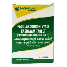 NAGARJUNA Patola Kadurohinyadi Kashayam Tablet - Nagarjuna - 10Tablet