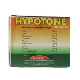 SHREE AYURVEDIC PHARMACEUTICALS Hypotone Capsule - Shree - 10 Capsules