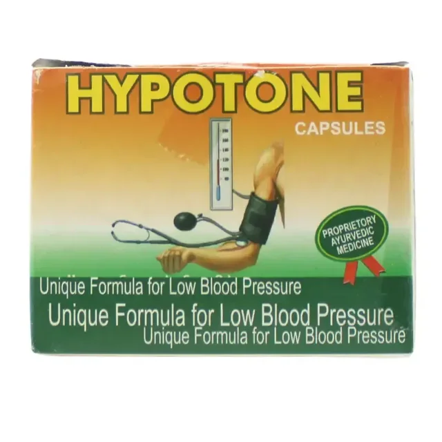SHREE AYURVEDIC PHARMACEUTICALS Hypotone Capsule - Shree - 10 Capsules