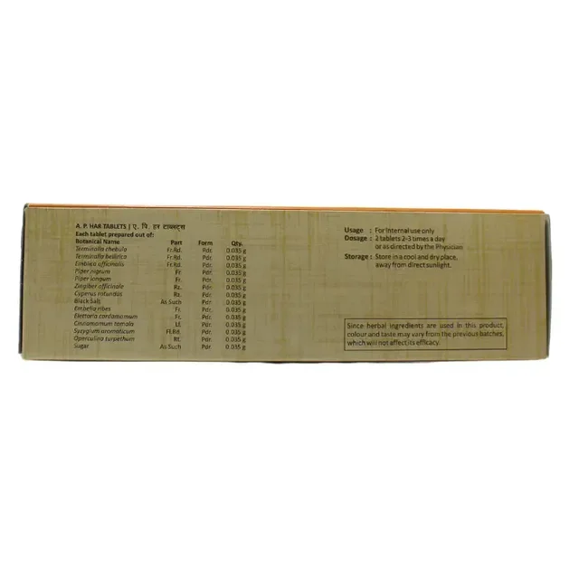 SITARAM AYURVEDA A.P.Har - Sitaram - 10Tablet