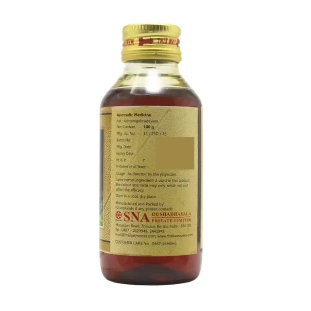 SNA OUSHADHASALA PVT Hingutrigunam Tail - Sna - 100Ml