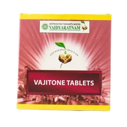 VAIDYARATHNAM Vajitone Tablet - Vaidyaratnam - 100 Tablets