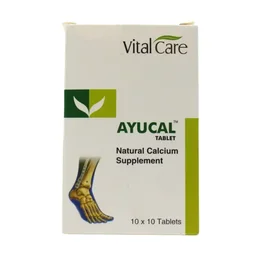 VITAL CARE PVT LTD Ayucal Tablet - Vital - 10 Tablets